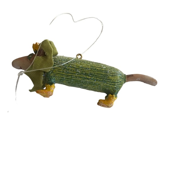 Vtg Patience Brewster Krinkles Dept 56 Mini Watermelon Halloween Ornament - Picture 8 of 13